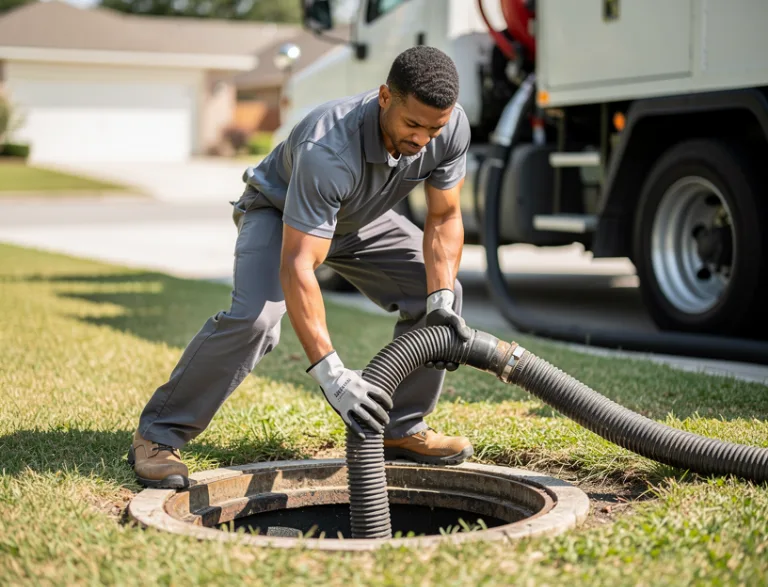 septic tank pumping Chertsey